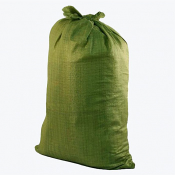 Мешок для строительного мусора, полипропилен, 70*120 см, зеленый