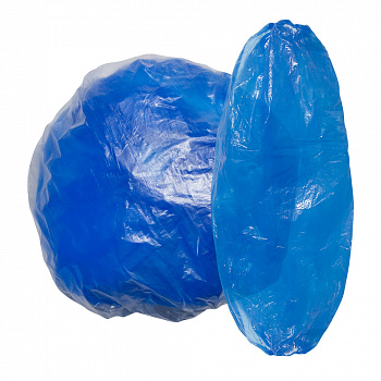 Нарукавники полиэтиленовые, 40*20 см, голубые, 50 пар/уп., А.Д.М.